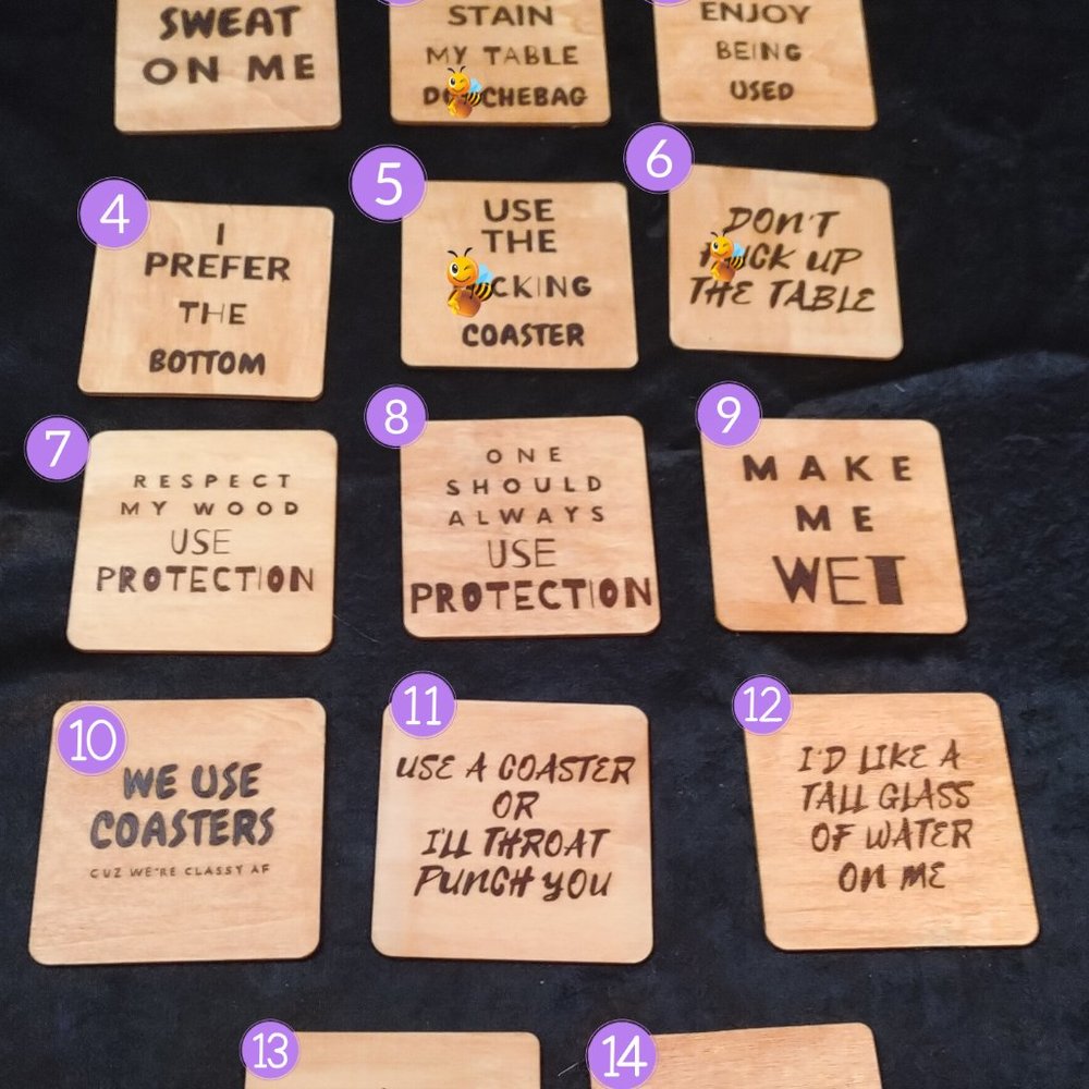 Adult Funny Coasters